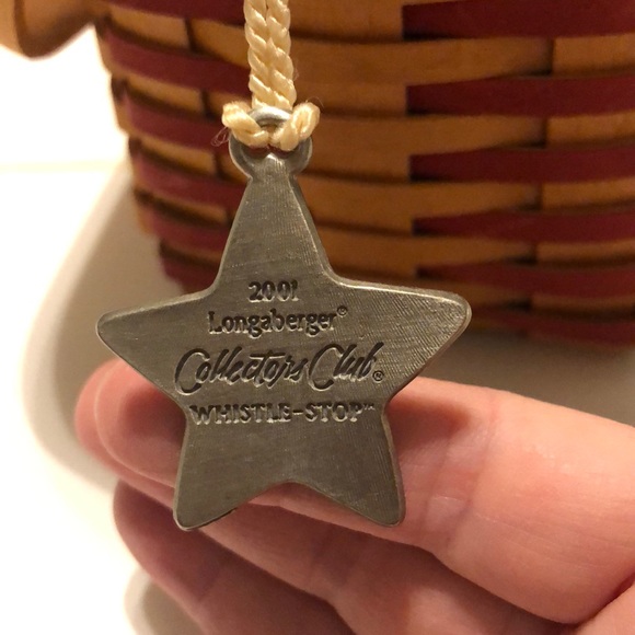 ⭐️LONGABERGER WHISTLE-STOP BASKET⭐️ - Picture 6 of 11